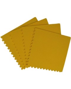 Развивающий коврик Мягкий пол универсальный 60МП желтый Eco cover