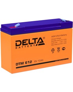 Аккумуляторная батарея для ИБП DTM 612 Delta