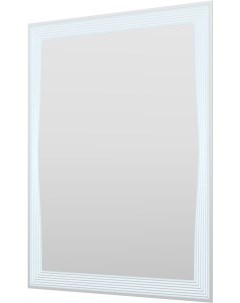 Зеркало с подсветкой Lines 800х1000 сенсор на прикосновение и часы Lines 80x100scl Пекам