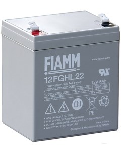 Аккумулятор для ИБП 12FGHL22 12В 5 А ч Fiamm