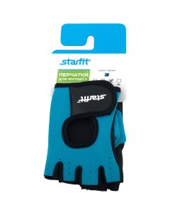Перчатки для фитнеса SU 107 S синий черный Starfit