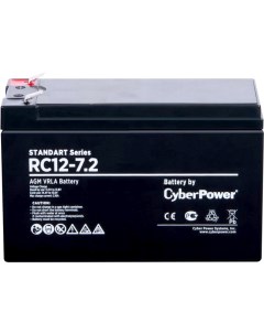 Аккумулятор для ИБП RС 12 7 2 12V 7 2Ah Cyberpower