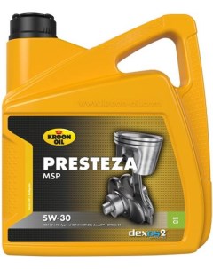 Моторное масло Presteza MSP 5W 30 4л 35137 Kroon-oil