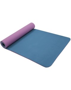 Коврик для йоги и фитнеса двухслойный фиолетовый SF 0402 Bradex