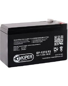 Аккумулятор для ИБП GP 1272 F2 12В 7 2 А ч Kiper