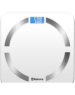 Весы напольные SA 5056W белый Сакура