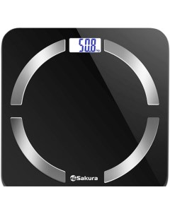 Весы напольные SA 5056BK черный Сакура