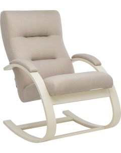 Кресло качалка Милано слоновая кость малмо 05 Leset