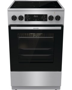 Кухонная плита GECS5C70XA нержавеющая сталь черный Gorenje