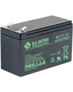 Аккумулятор для ИБП BC 7 2 12 B.b. battery