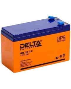 Аккумуляторная батарея HRL 12 7 2 Х 12V 7 2Ah Delta
