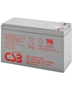 Аккумуляторная батарея HRL 1234W F2 FR 12V 9Ah Csb