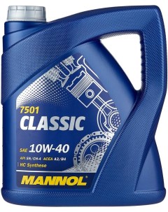 Моторное масло Classic 10W40 4л MN7501 4 Mannol