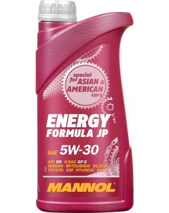 Моторное масло Energy Formula JP 5W30 API SN 1л MN7914 1 Mannol