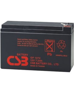 Аккумуляторная батарея GP 1272 F2 12V 7 2Ah Csb
