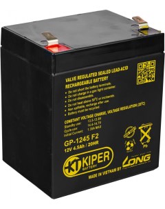 Батарея для ИБП GP 1245 12V 4 5Ah Kiper