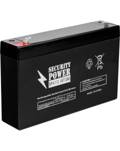 Аккумулятор для ИБП SP 6V 7 2Ah SP 6 7 2 6V 7 2Ah Security power