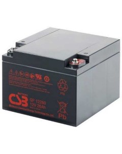Аккумулятор для ИБП GP12260 12В 26 А ч Csb