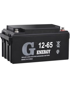Аккумулятор для ИБП 12 65 12В 65 А ч G-energy