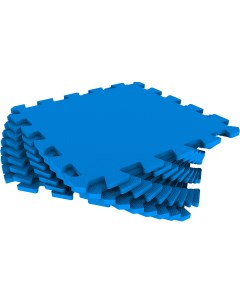 Развивающий коврик Мягкий пол универсальный 33МП синий Eco cover