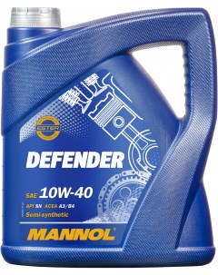 Моторное масло Defender 10W 40 SL CF 4л 95726 Mannol
