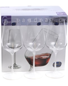 Набор бокалов для вина Sandra 40728 38344 450 Bohemia