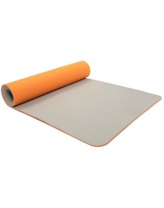 Коврик для йоги и фитнеса двухслойный оранжевый SF 0403 Bradex