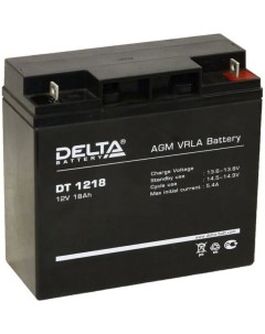 Аккумулятор для ИБП DT 1218 12В 18 А ч Delta