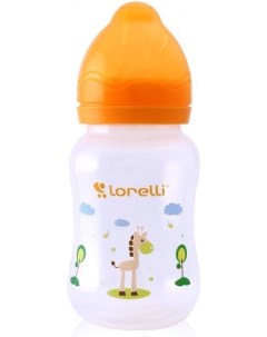Бутылочка для кормления 250 мл Orange 10200710005 Lorelli