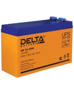 Аккумулятор для ИБП HR 12 24W Delta