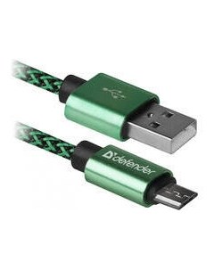 Кабель для компьютера USB08 03T PRO зеленый Defender