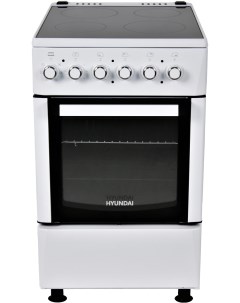 Кухонная плита REE225 белый без крышки Hyundai