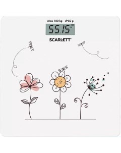 Напольные весы SC BS33E025 Flowers Scarlett