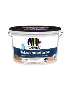 Краска для дерева Holzschutzfarbe Pro прозрачная 2 35л 2 8кг Caparol