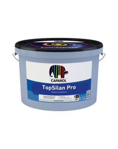 Краска фасадная TopSilan Pro усилен силиконом белая 10л 15 1кг Caparol