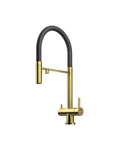 Смеситель для кухни Omoikiri Kanto-LG светлое золото