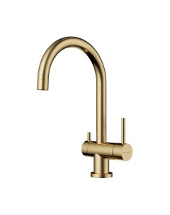 Смеситель для кухни Omoikiri Yamada-AB античная латунь