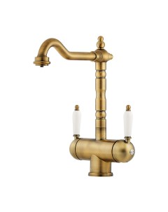 Смеситель для кухни Omoikiri Amagasaki-AB античная латунь
