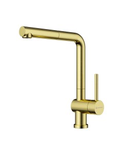 Смеситель для кухни Omoikiri Akashi-S-LG светлое золото