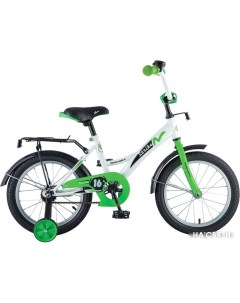 Детский велосипед Strike 20 белый зеленый Novatrack