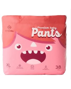 Подгузники трусики Premium baby Pants размер XL вес 13 18 кг 38 Supergreen