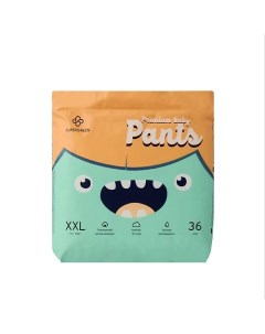 Подгузники трусики Premium baby Pants размер XXL вес 16 20 кг 36 Supergreen