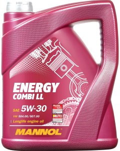 Моторное масло Energy Combi LL 5W30 SN CF 5л MN7907 5 Mannol