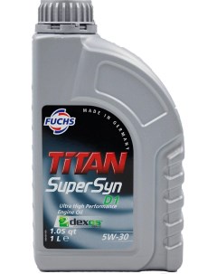 Моторное масло Titan Supersyn D1 0W20 1л 601376818 Fuchs