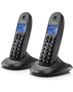 Радиотелефон C1002LB черный 107C1002LB Motorola