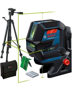 Лазерный нивелир с держателем и штативом GCL 2 50 G RM 10 BT 150 0 601 066 M01 Bosch