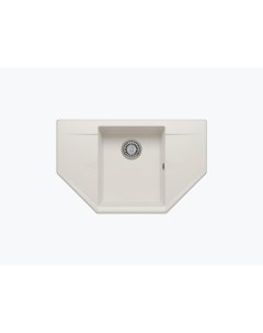 Кухонная мойка Polygran RIFF-800 №36 Белый Хлопок