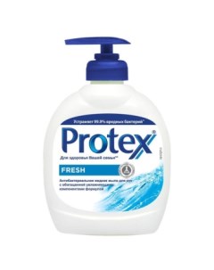 Мыло жидкое антибактериальное для рук Fresh 300мл Protex