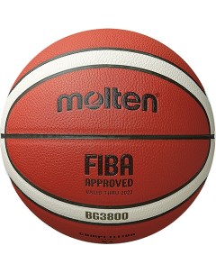 Мяч баскетбольный для TOP тренировок синт кожа B7G3800 FIBA размер 7 Molten