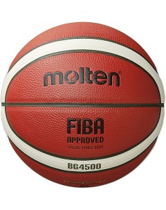 Мяч баскетбольный для TOP соревнование синт кожа B7G4500X FIBA pазмер 7 Molten